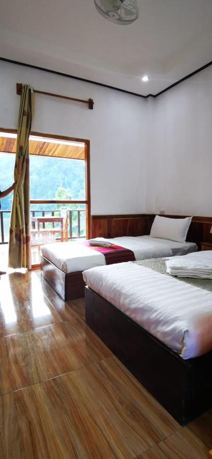 Sabaidee Nongkiaw River View Hotel Nong Khiaw Bagian luar foto